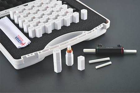 Ceramic Pin Gauge Set 0.51-20.00mm Step 0.01mm (51Pcs)